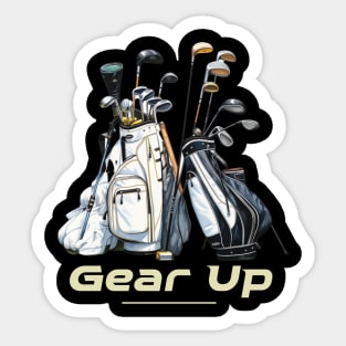 Golf Gear Sticker